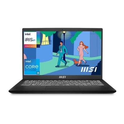 Modern 15 B12MO-1007IN 15 laptop(  Intel 12th Gen. i5-1235U / 38CM FHD 60Hz Laptop 16GB / 512GB NVMe SSD / Windows 11 Home / Classic Black)