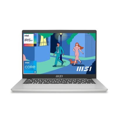 MSI Modern 14- 1299IN Laptop (Intel 12th Gen. i5-1235U / 36CM FHD 60Hz Laptop / 16GB / 512GB NVMe SSD / Windows 11 Home / Urban Silver)
