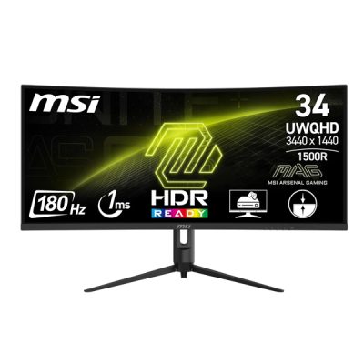 MSI MAG 342CQR E2 34inch 2K UWQHD Curved Gaming Monitor