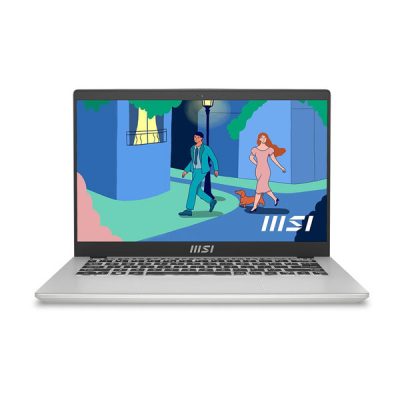 MSI Modern 14 1401in Laptop (Intel 12th Gen / i3-1225U /  8GB / 512GB NVMe SSD / Windows 11 Home / Intel UHD Graphics /Urban Silver)