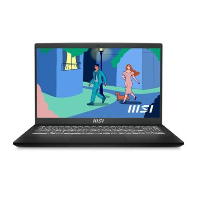 MSI Modern 14-283IN Laptop (AMD 7th Gen. Ryzen 5 7530U / 36CM FHD 60Hz Laptop / 16GB / 512GB NVMe SSD / Windows 11 Home / MSO 2021 / AMD Radeon Graphics / Urban Silver / 1.4Kg)