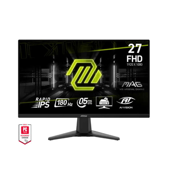 MSI MAG 275F E20 (27″ / FHD / Rapid IPS / 200Hz / 0.5ms / AI